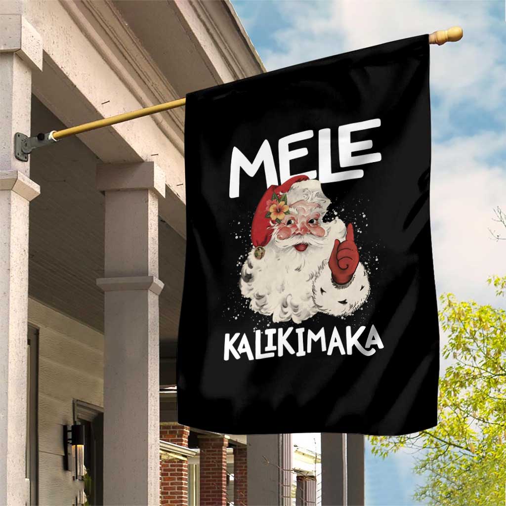 Mele Kalikimaka Garden Flag Hawaii Christmas Party Santa TS10 Print Your Wear