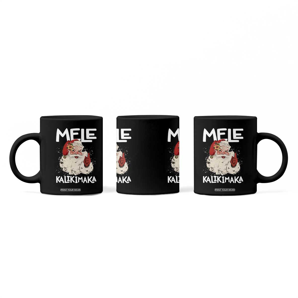 Mele Kalikimaka Coffee Mug Hawaii Christmas Party Santa TS10 Print Your Wear
