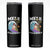 Mele Kalikimaka Hawaii Christmas Surfing Santa Skinny Tumbler Summer Beach Hawaii Xmas In July TS10 Black Print Your Wear