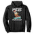 Mele Kalikimaka Hoodie Santa Water Skiing Summer Beach Hawaiian Christmas In July TS10 Black Print Your Wear