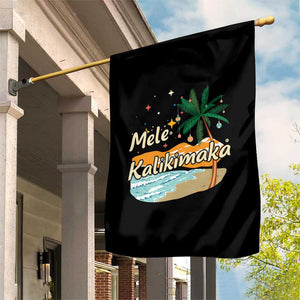 Retro Christmas In July Summer Beach Hawaii Garden Flag Mele Kalikimaka TS10 Print Your Wear