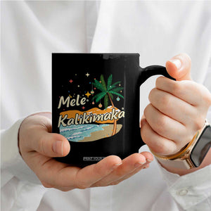 Retro Christmas In July Summer Beach Hawaii Coffee Mug Mele Kalikimaka TS10 Print Your Wear