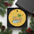 Retro Xmas In July Summer Beach Hawaii Ceramic Ornament Mele Kalikimaka TS10 1pc Yellow Cheese Print Your Wear