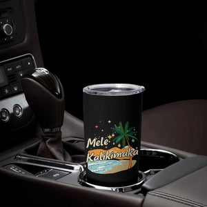 Retro Christmas In July Summer Beach Hawaii Tumbler Cup Mele Kalikimaka TS10 Print Your Wear