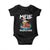 Mele Kalikimaka Hawaiian Christmas Baby Onesie Funny Santa Jet Ski Summer Beach Xmas In July TS10 Black Print Your Wear