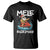 Mele Kalikimaka Hawaiian Christmas T Shirt Funny Santa Jet Ski Summer Beach Xmas In July TS10 Black Print Your Wear