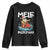 Mele Kalikimaka Hawaiian Christmas Youth Sweatshirt Funny Santa Jet Ski Summer Beach Xmas In July TS10 Black Print Your Wear