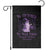 Domestic Violence Awareness Garden Flag Halloween October Wear Purple Ghost TS10 Black Print Your Wear