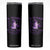 Domestic Violence Awareness Skinny Tumbler Halloween October Wear Purple Ghost TS10 Black Print Your Wear