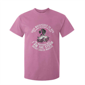 Breast Cancer T Shirt For Kid Pink Ribbon I Am Storm TS10 Azalea Print Your Wear