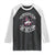 Breast Cancer Raglan Shirt Pink Ribbon I Am Storm TS10 Black White Print Your Wear