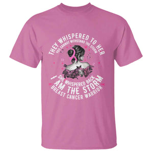 Breast Cancer T Shirt Pink Ribbon I Am Storm TS10 Azalea Print Your Wear