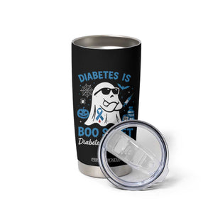 Diabetes is Boo Sheet Tumbler Cup Funny Halloween Ghost Diabetes Type 1 2 Awareness TS10 Print Your Wear