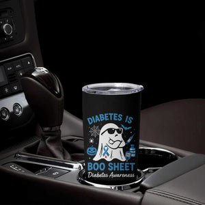 Diabetes is Boo Sheet Tumbler Cup Funny Halloween Ghost Diabetes Type 1 2 Awareness TS10 Print Your Wear