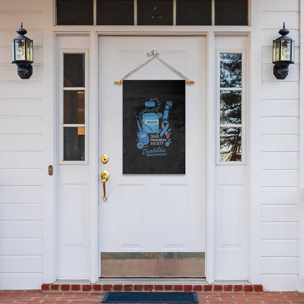 Dead Pancreas Society Garden Flag Funny Diabetes Awareness Insulin T1D Support TS10 Print Your Wear