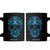 Diabetes Awareness Skull Coffee Mug Blue Ribbon T1D Support Sugar Skull TS10 Black Print Your Wear