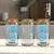 Diabetes Awareness Skull Glass Can Blue Ribbon T1D Support Sugar Skull TS10 Print Your Wear
