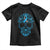 Diabetes Awareness Skull Toddler T Shirt Blue Ribbon T1D Support Sugar Skull TS10 Black Print Your Wear