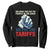 One More Time For The People In The Back We Pay The Tariffs Sweatshirt Pointing Hand TS11 Black Print Your Wear