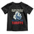 One More Time For The People In The Back We Pay The Tariffs Toddler T Shirt Pointing Hand TS11 Black Print Your Wear
