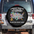 I Literally Want My Tax Dollars To Support National Parks Spare Tire Cover In Case That Wasn't Clear Vintage American Map TS11 No hole Black Print Your Wear