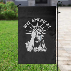 Funny Statue Of Liberty WTF America Garden Flag TS11 Print Your Wear