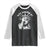 Funny Statue Of Liberty WTF America Raglan Shirt TS11 Black White Print Your Wear