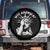 Funny Statue Of Liberty WTF America Spare Tire Cover TS11 No hole Black Print Your Wear