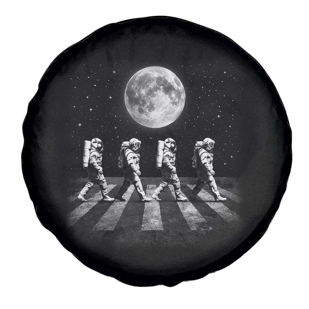 Astronauts Walking In Space Galaxy Moon Planet Spare Tire Cover TS11 Print Your Wear