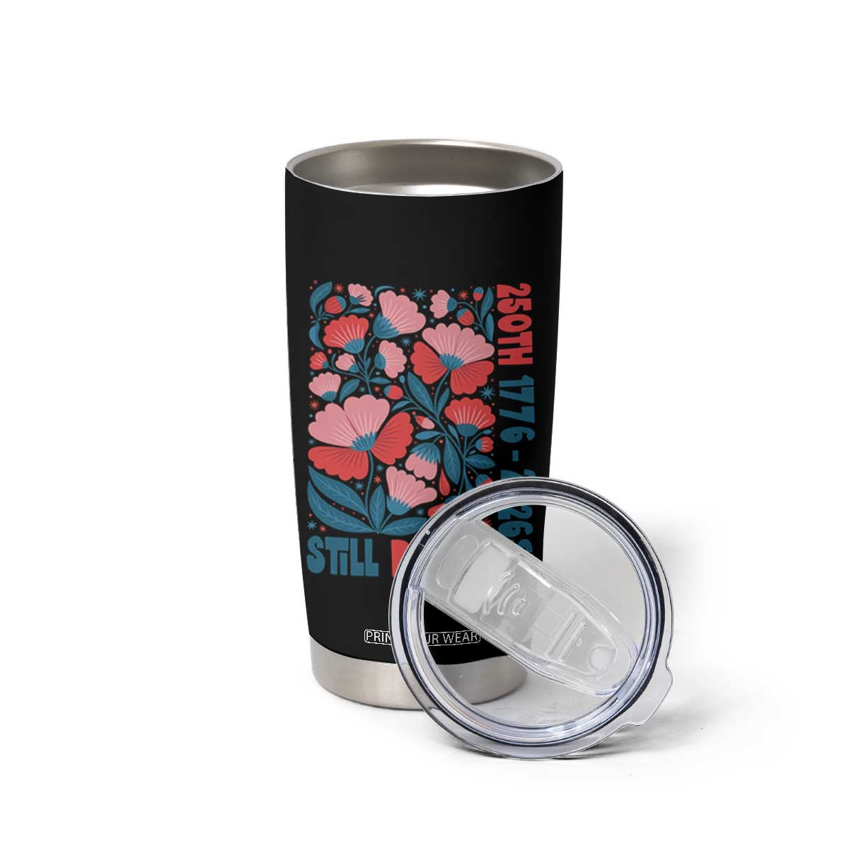 Floral 250th Still Resisting 4th of July 1776 2026 Tumbler Cup