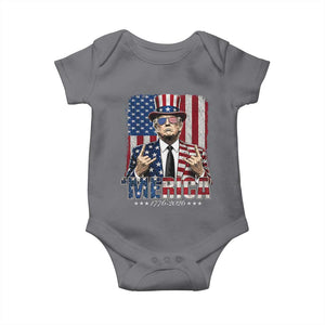 The Nations Leader US 250th Anniversary Baby Onesie Funny 4th of July 1776 2026