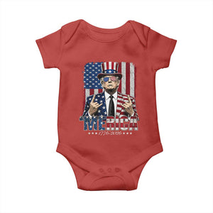 The Nations Leader US 250th Anniversary Baby Onesie Funny 4th of July 1776 2026