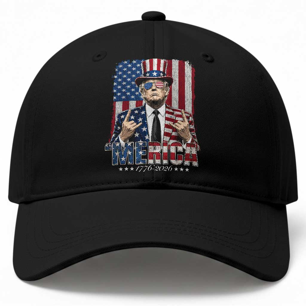 The Nations Leader US 250th Anniversary Baseball Cap Funny 4th of July 1776 2026