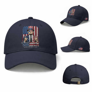 The Nations Leader US 250th Anniversary Baseball Cap Funny 4th of July 1776 2026