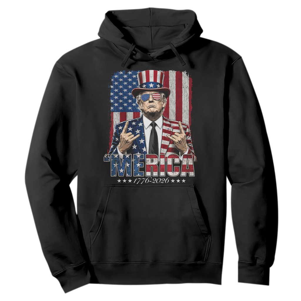 The Nations Leader US 250th Anniversary Hoodie Funny 4th of July 1776 2026