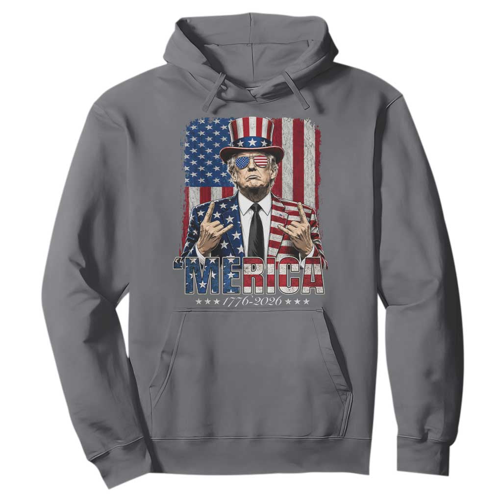 The Nations Leader US 250th Anniversary Hoodie Funny 4th of July 1776 2026