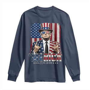 The Nations Leader US 250th Anniversary Long Sleeve Shirt Funny 4th of July 1776 2026