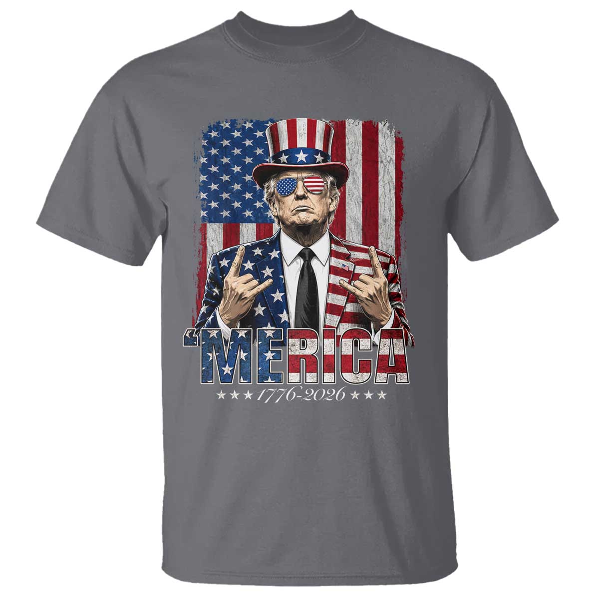 The Nations Leader US 250th Anniversary T Shirt Funny 4th of July 1776 2026