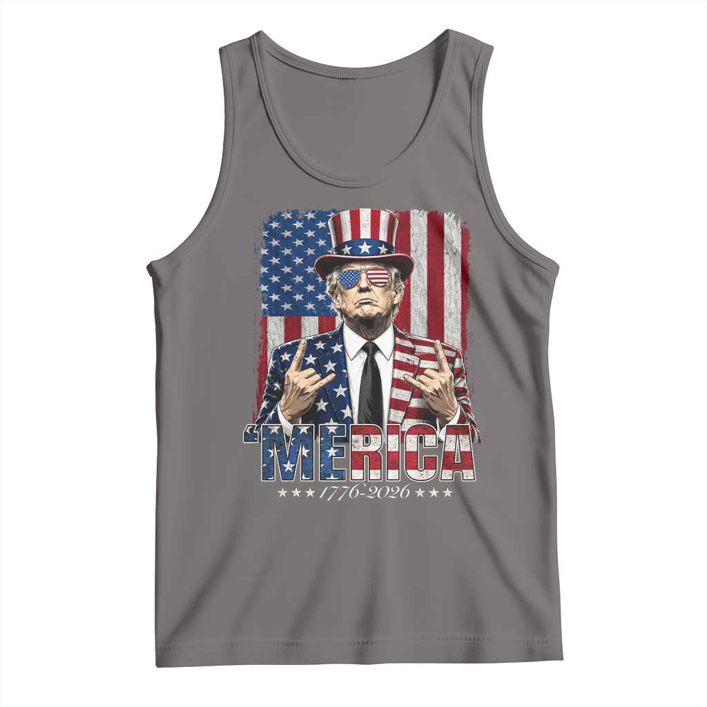 The Nations Leader US 250th Anniversary Tank Top Funny 4th of July 1776 2026