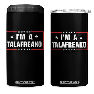 I Am A Talafreako James Talarico 4 in 1 Can Cooler Tumbler US Senate Texas Election