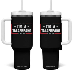 I Am A Talafreako James Talarico Tumbler With Handle US Senate Texas Election