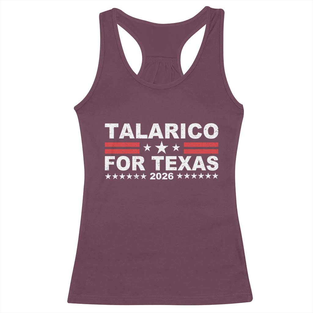 Talarico For Texas US Senate 2026 Racerback Tank Top James Talarico Support