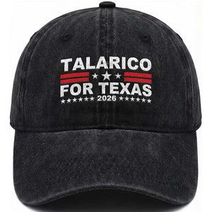 Talarico For Texas US Senate 2026 Washed Cotton Baseball Cap James Talarico Support