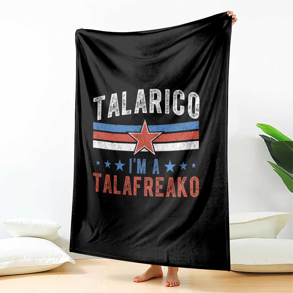 I Am A Talafreako James Talarico Throw Blanket US Senate Texas