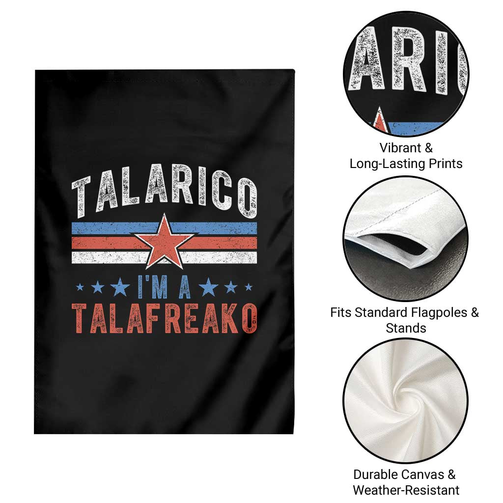 I Am A Talafreako James Talarico Garden Flag US Senate Texas