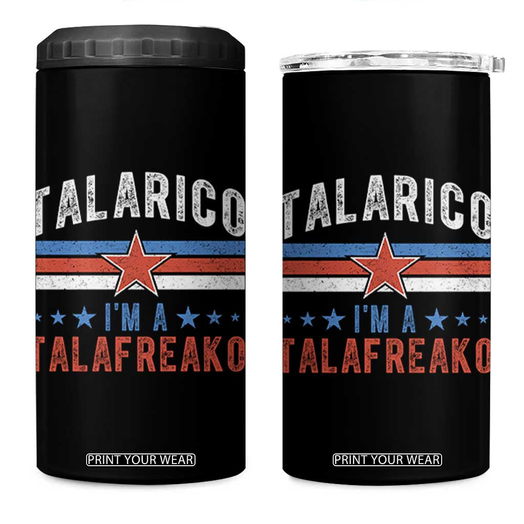 I Am A Talafreako James Talarico 4 in 1 Can Cooler Tumbler US Senate Texas