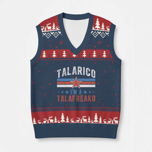 I Am A Talafreako James Talarico V-Neck Knit Sweater Vest US Senate Texas