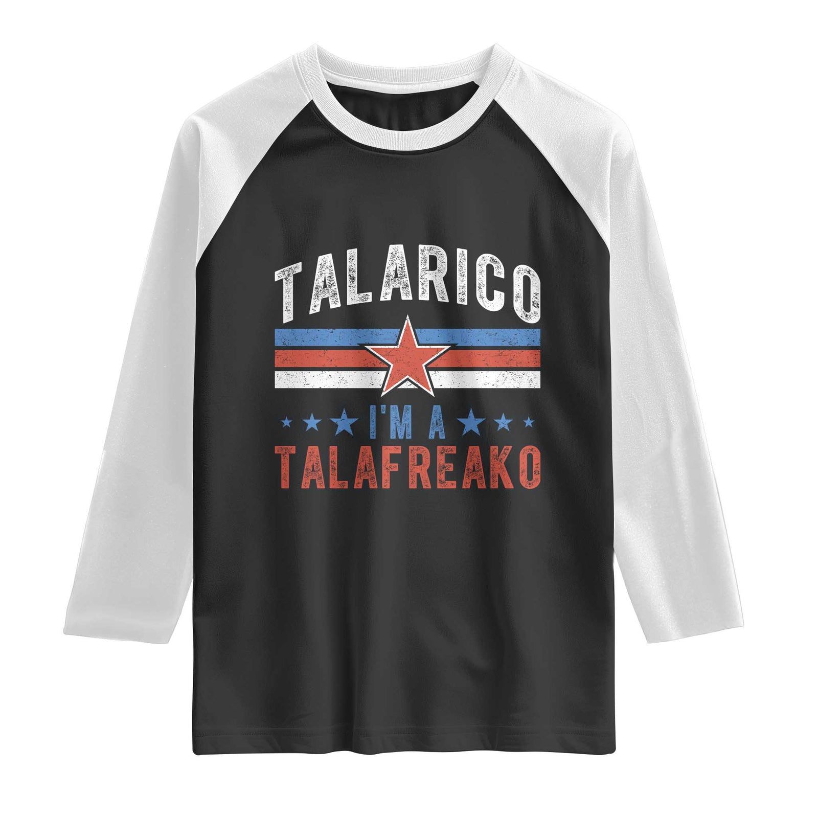 I Am A Talafreako James Talarico Raglan Shirt US Senate Texas TS11 Black White Print Your Wear