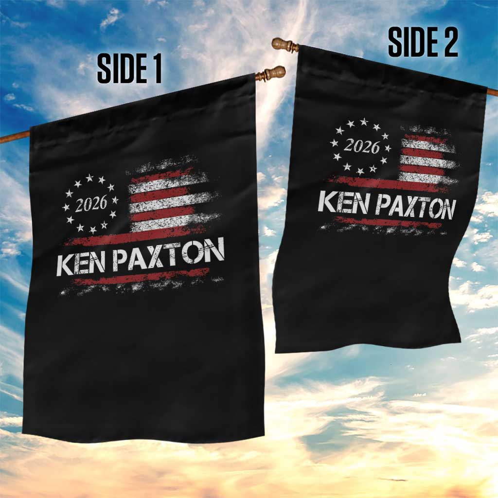 Ken Paxton for Texas Senate Garden Flag US Senator Campaign Vintage American Flag