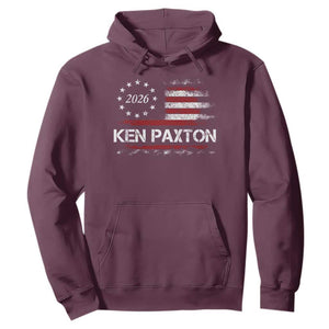 Ken Paxton for Texas Senate Hoodie US Senator Campaign Vintage American Flag